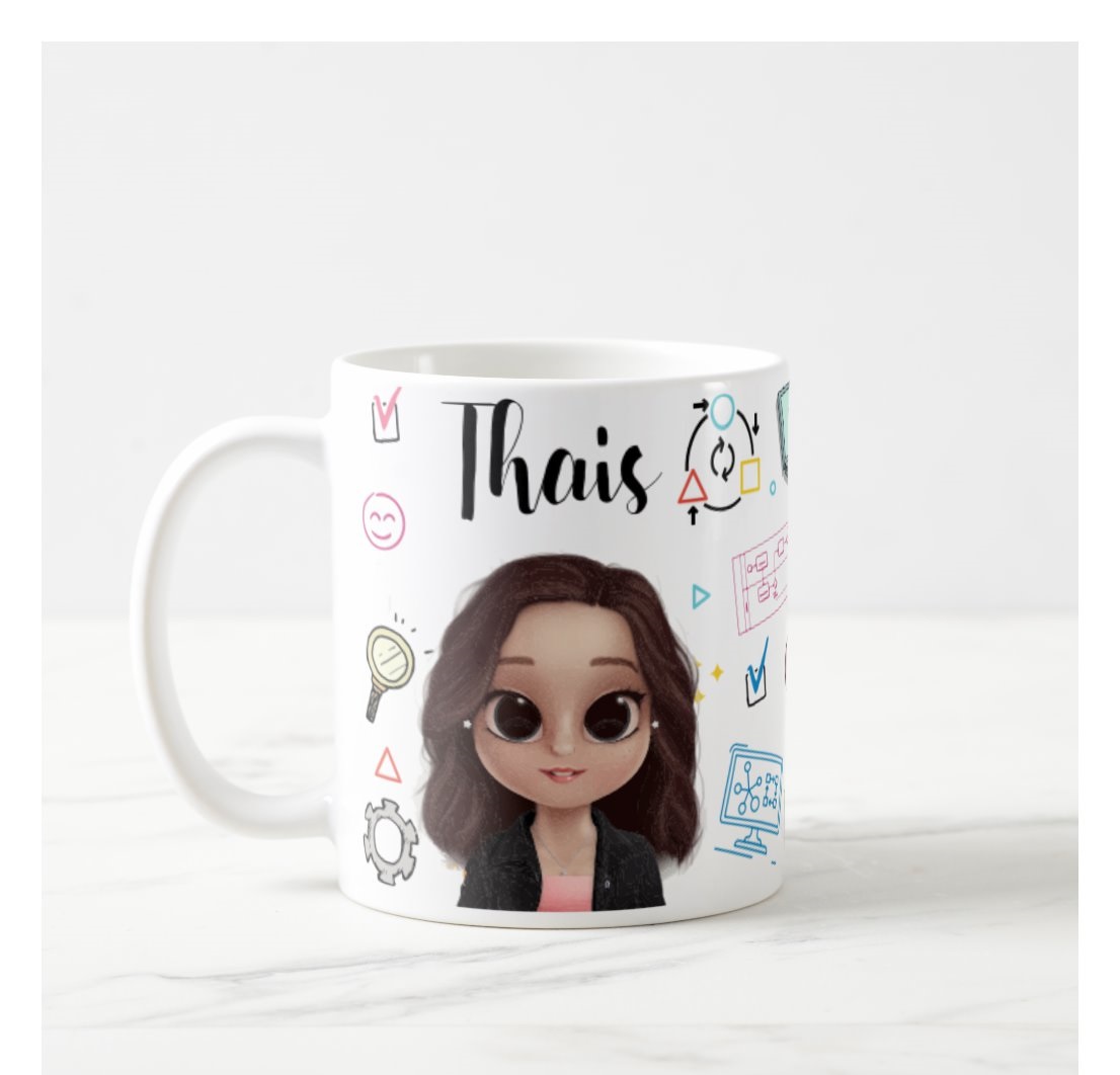 Caneca Personalizada Profissão Gestão Por Processos - Profissões (Administrador(a))