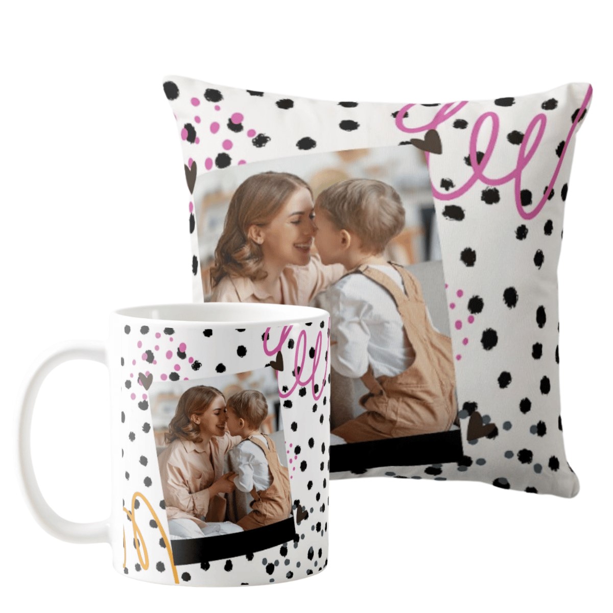 Kit Caneca e Almofada Personalizada Uso Exclusivo da Mamãe