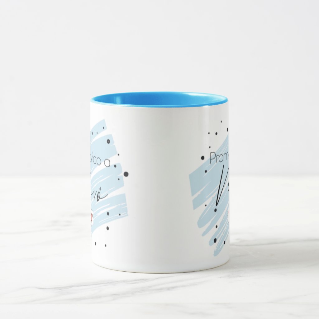 Caneca Para Revelar Gravidez Promovido A Vovô