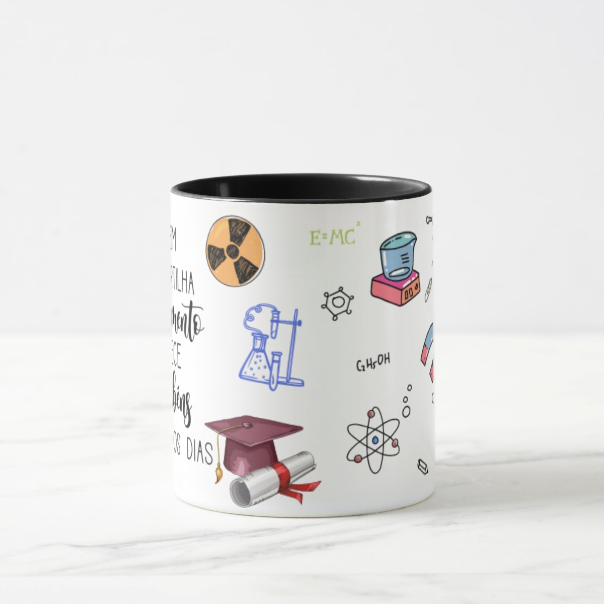 Caneca de Presente Dia dos Professores Professora de Química