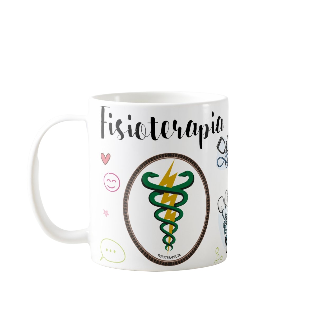 Caneca Presente Profissão Fisioterapia Fisioterapia - Profissões (Fisioterapeuta)