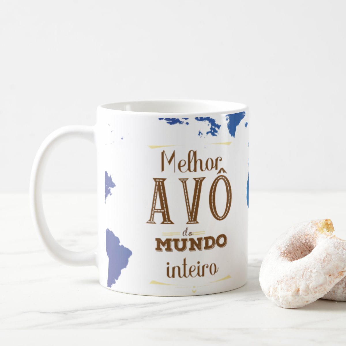 Kit Presente para o Dia dos Pais Melhor Avô do Mundo Inteiro