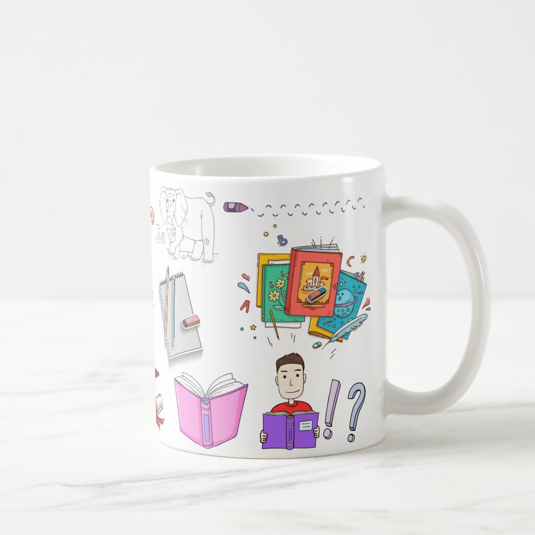 Caneca Personalizada Presente Professora de Alfabetização