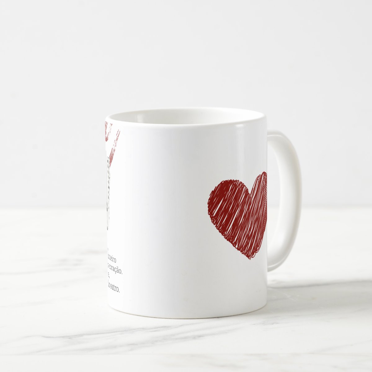 Caneca Personalizada Presente Amor com Foto e Frase