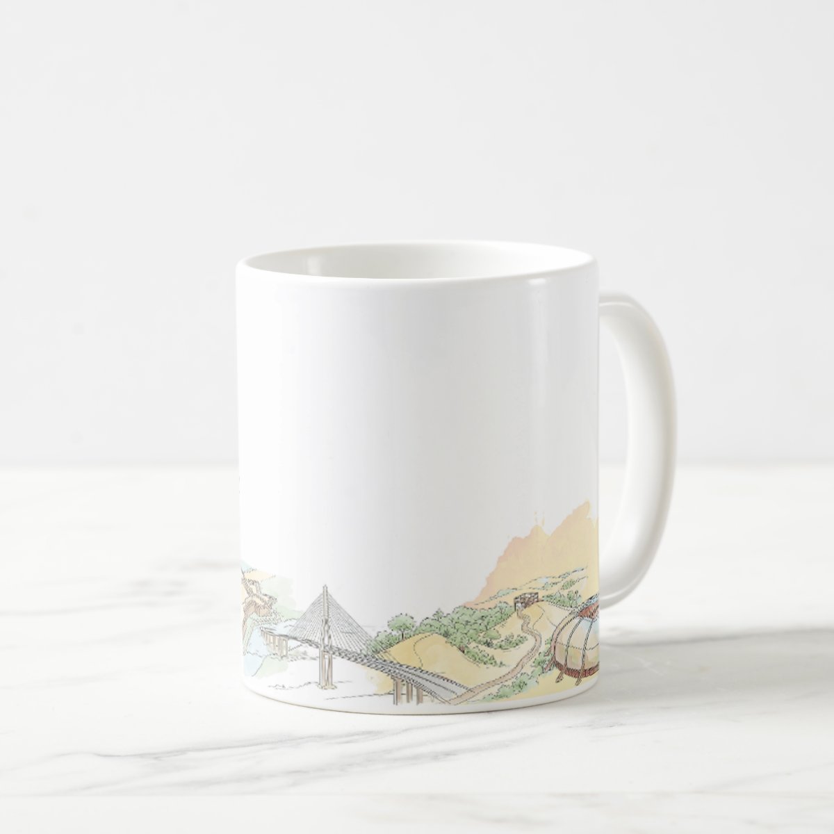 Caneca Personalizada Rio Grande do Norte Lembrança Cidade de Natal