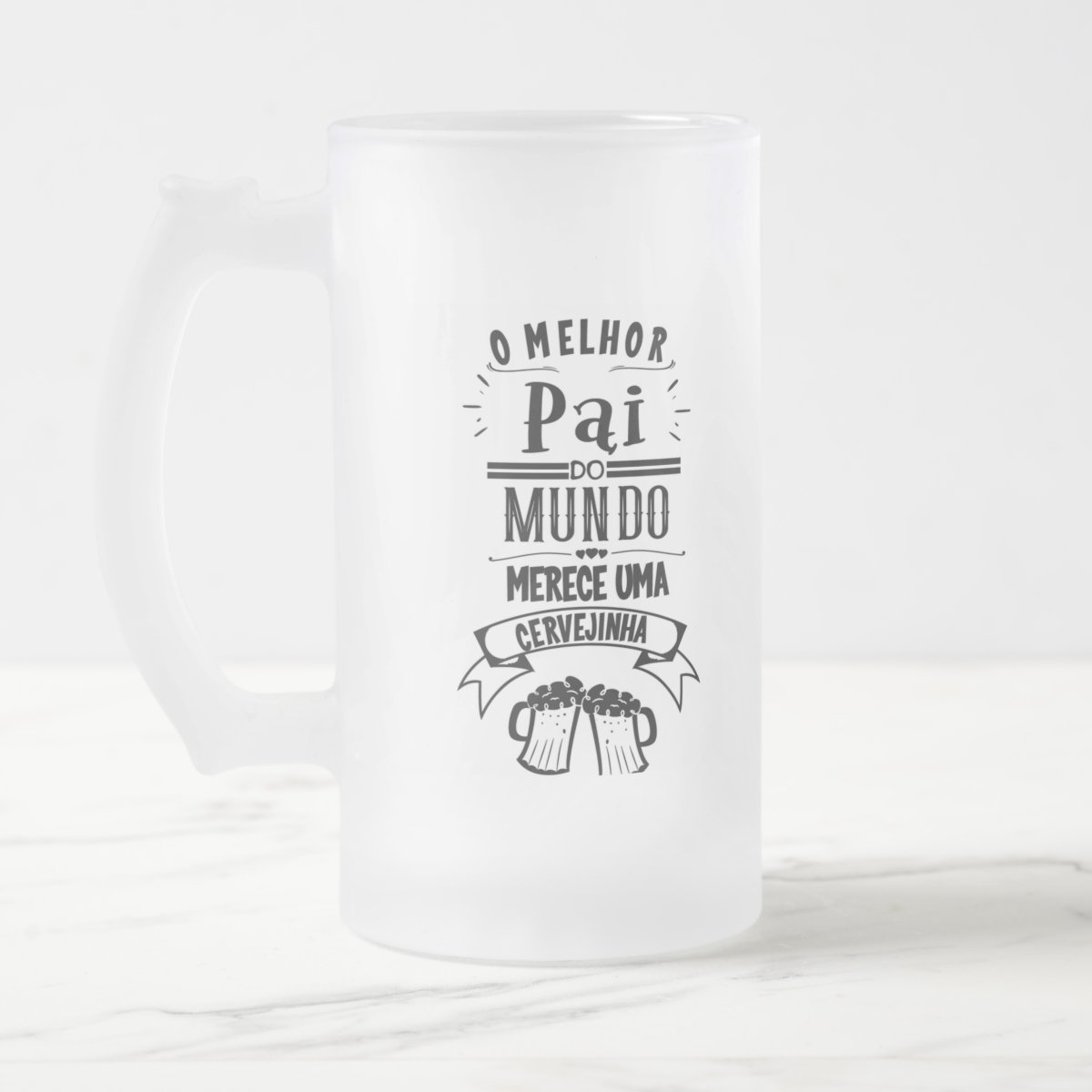 Copo Personalizada Chopp Cerveja Presente o Melhor Pai