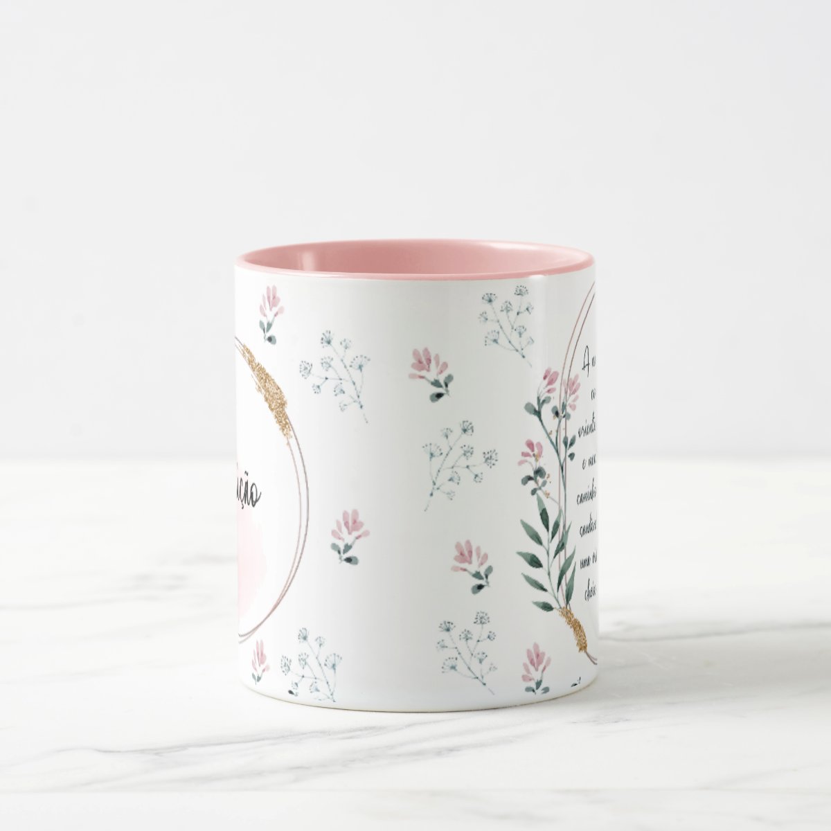 Caneca Feminina Delicada Presente Profissão Nutricionista