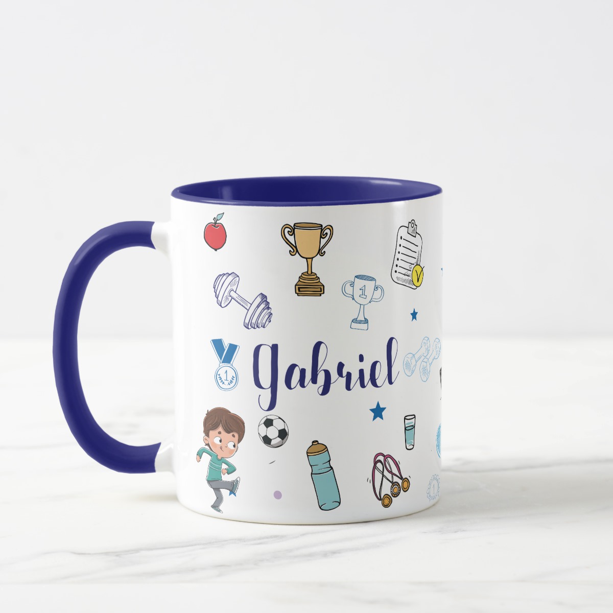 Caneca Personalizada Professor de Educação Física com Nome