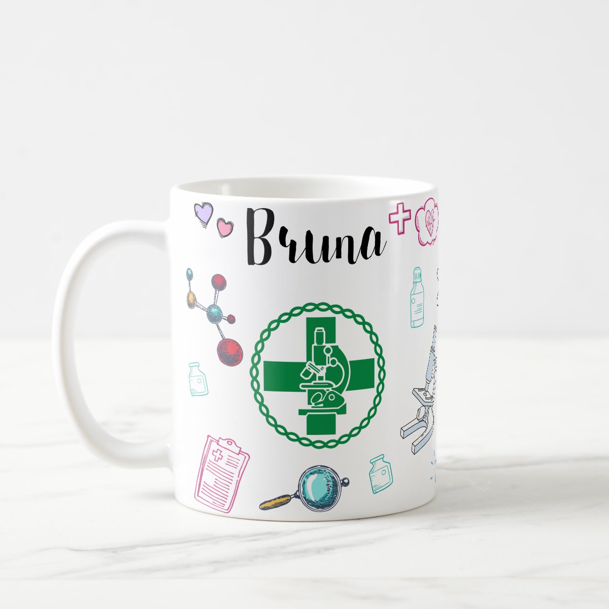 Caneca Biomedicina Presente Homem Profissão Biomédico