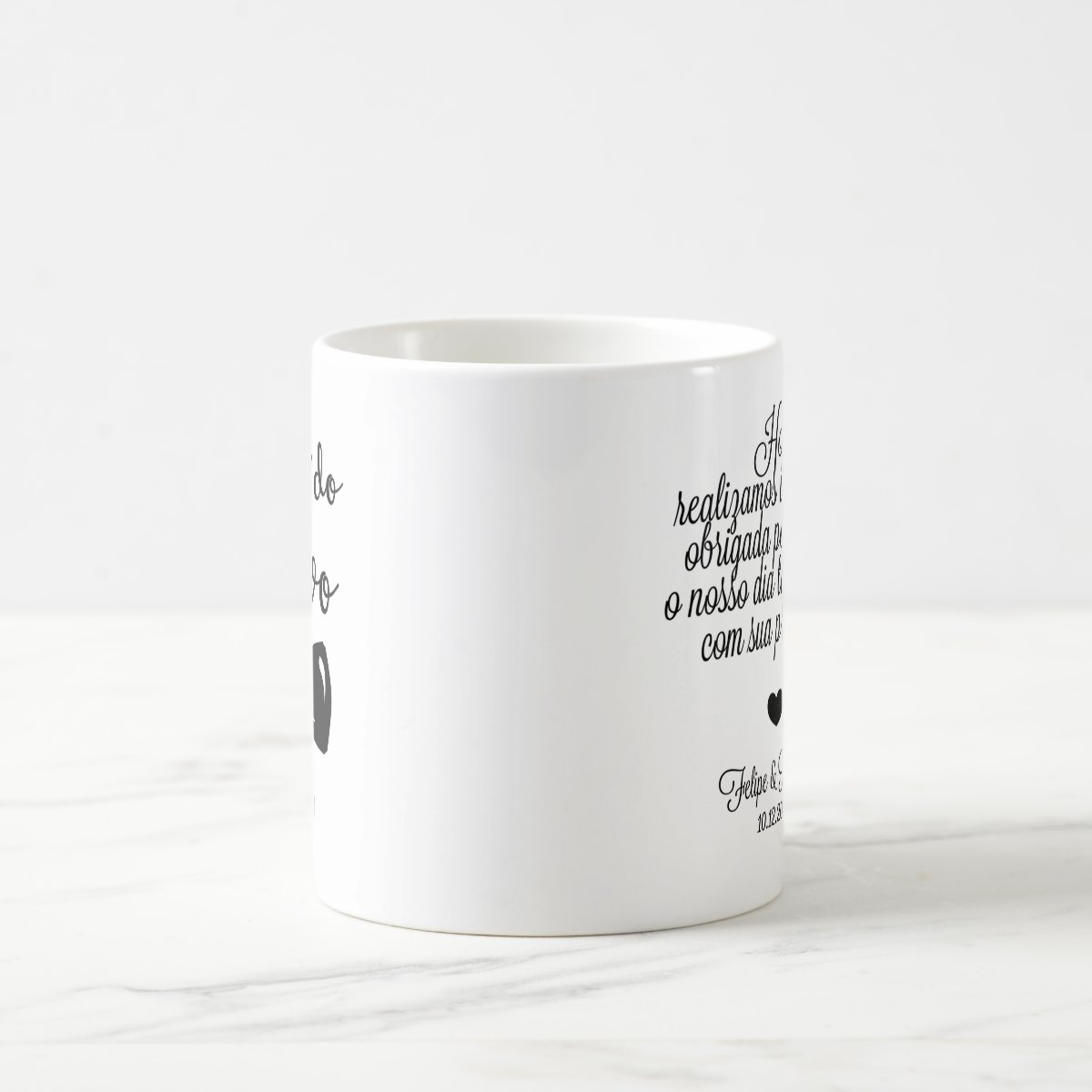 Kit 2 Canecas Personalizadas Casamento Avôs dos Noivos