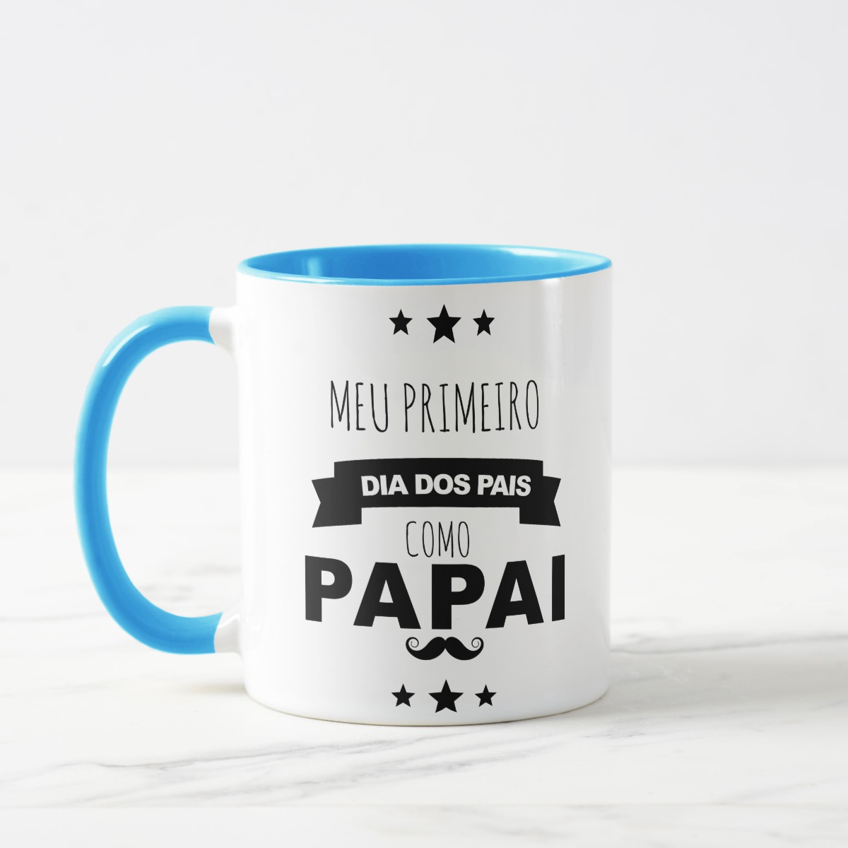 Caneca Personalizada Meu primeiro dia dos pais como papai