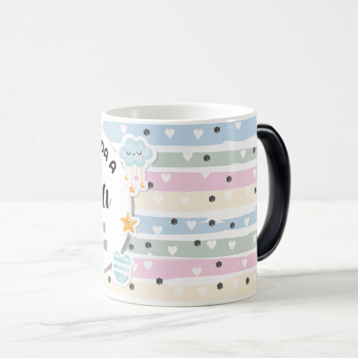 Caneca Mágica a Familia Cresceu Presente Gravidez para Titia