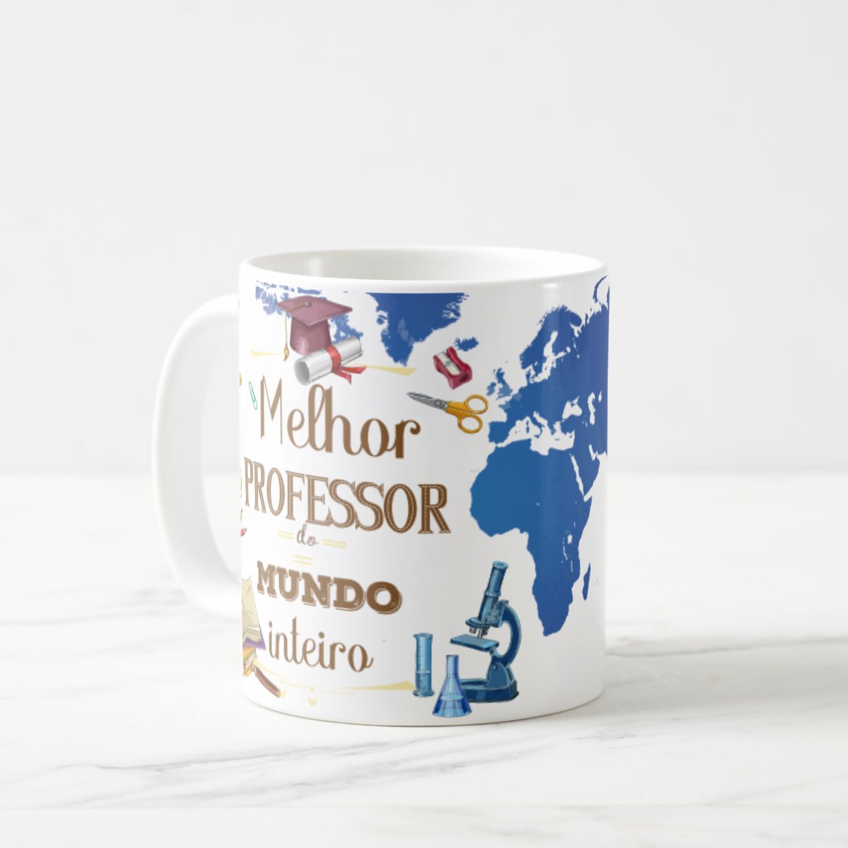 Caneca Personalizada Presente Criativo Melhor Professor
