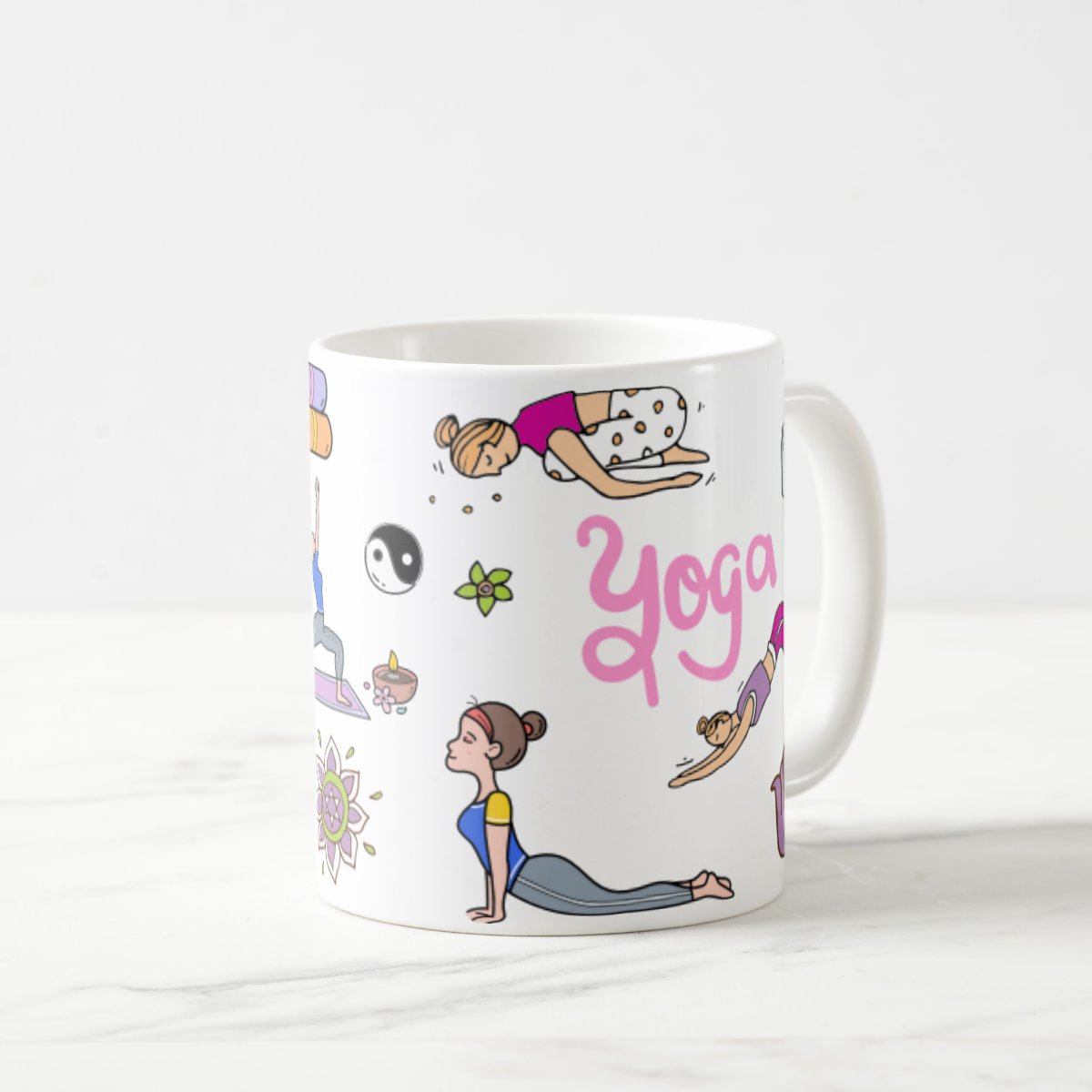 Caneca Professor Ioga Yoga Presente Pronta Entrega