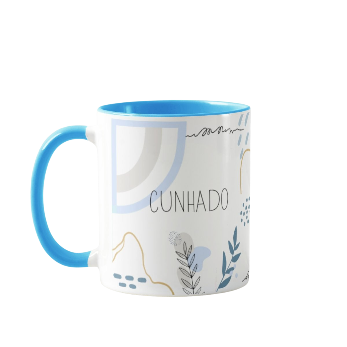 Caneca Masculina Minimalista Presente Cunhado Familia - Família (Cunhado(a))