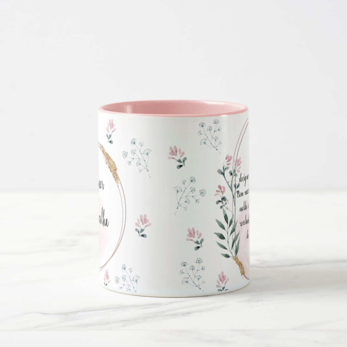 Caneca Feminina Delicada Presente Profissão Lash Designer