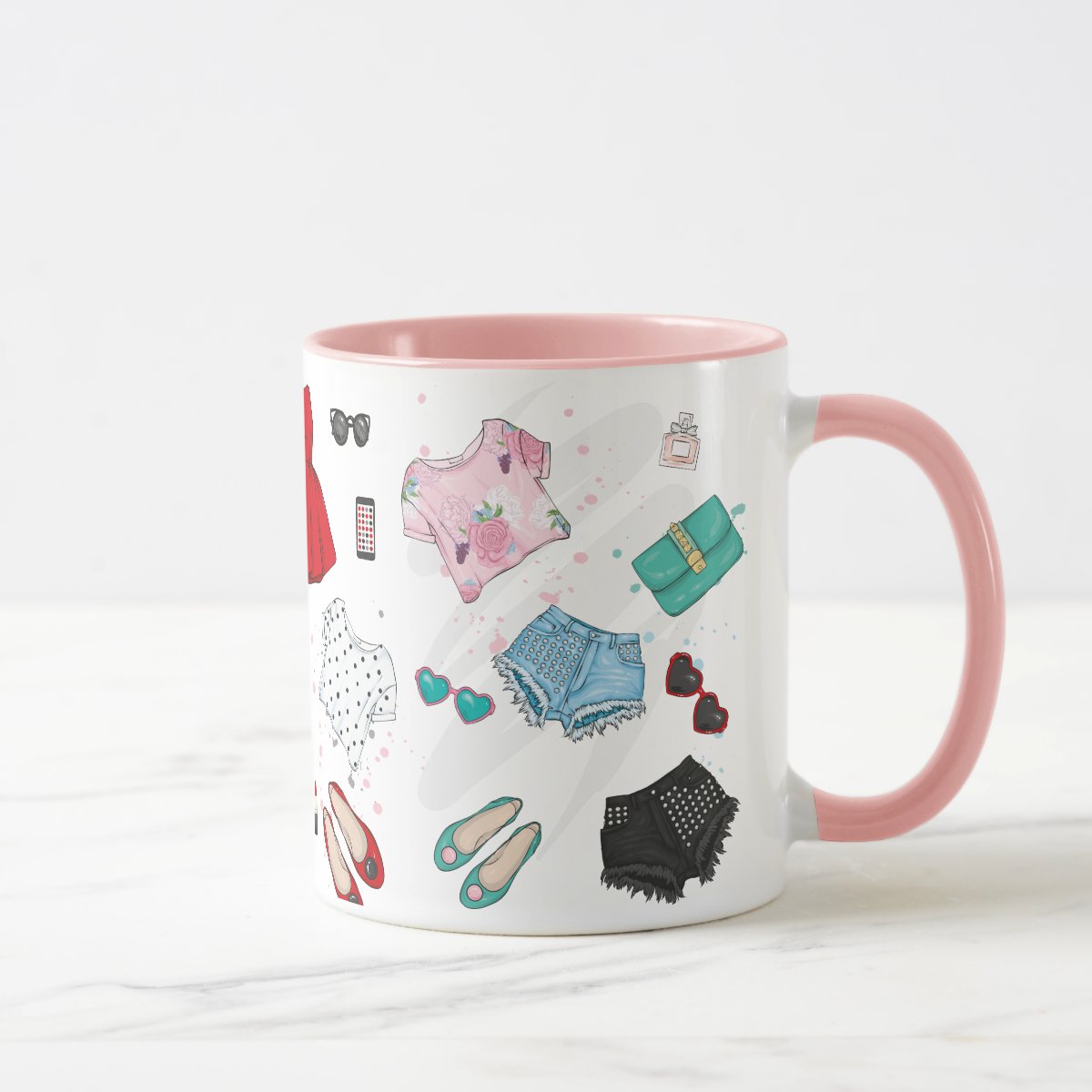 Caneca Femininar Presente Criativo Mulher Estilosa Moda