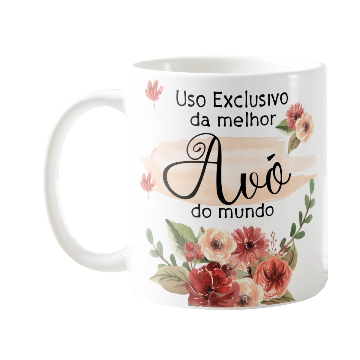 Kit para Presente Almofada e Caneca Avó- Dia das Mães