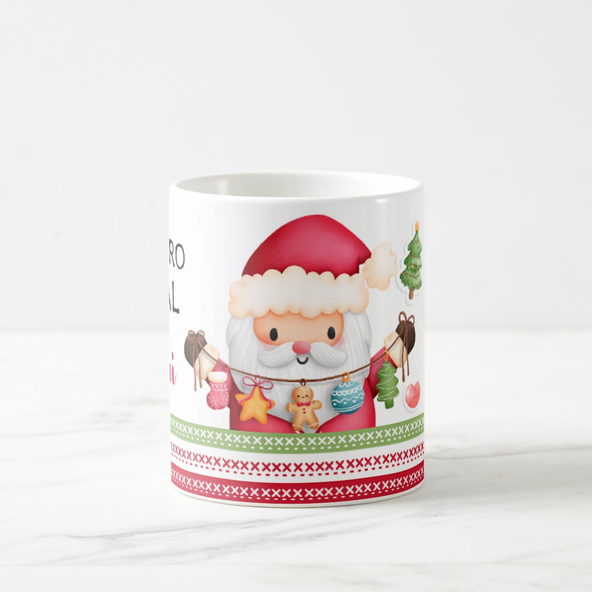 Caneca Personalizada Família Primeiro Natal como Pai Papai