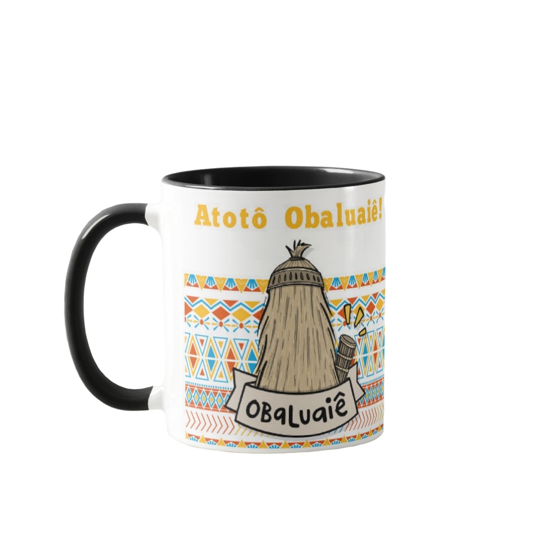 Caneca Personalizada Umbanda Candomblé Obaluaê Iansã - Religioso (Fiel/Devoto)