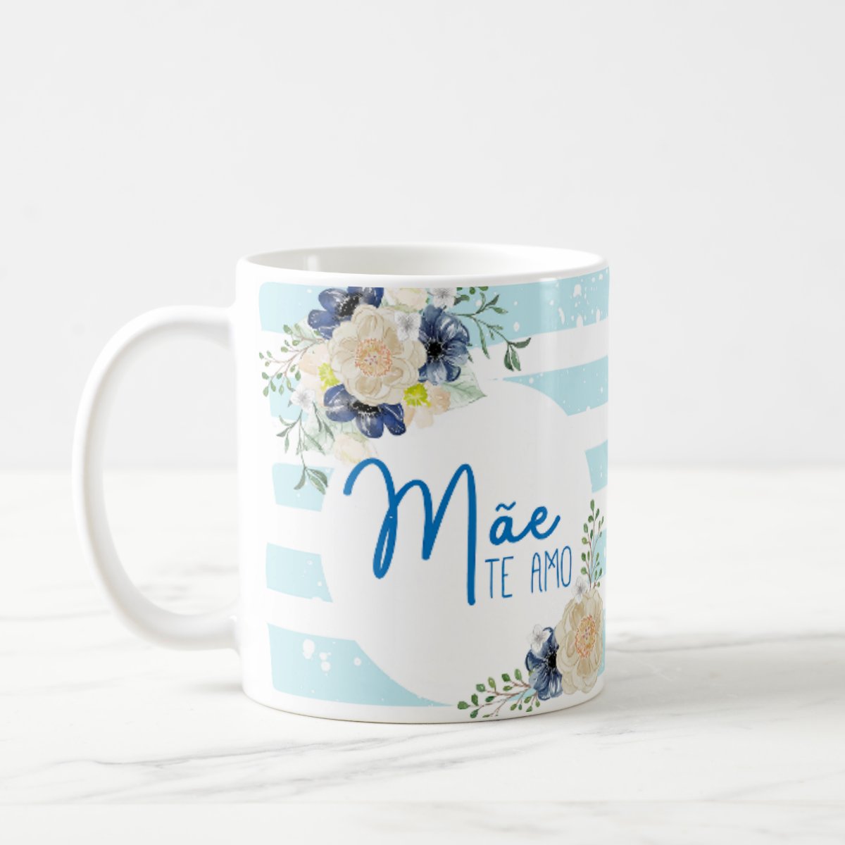 Caneca Presente Aniversário Para Mãe Te Amo Dia Das Mães