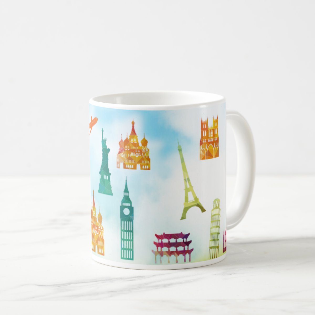 Caneca Personalizada Turismo Frase Quero Viajar de Novo