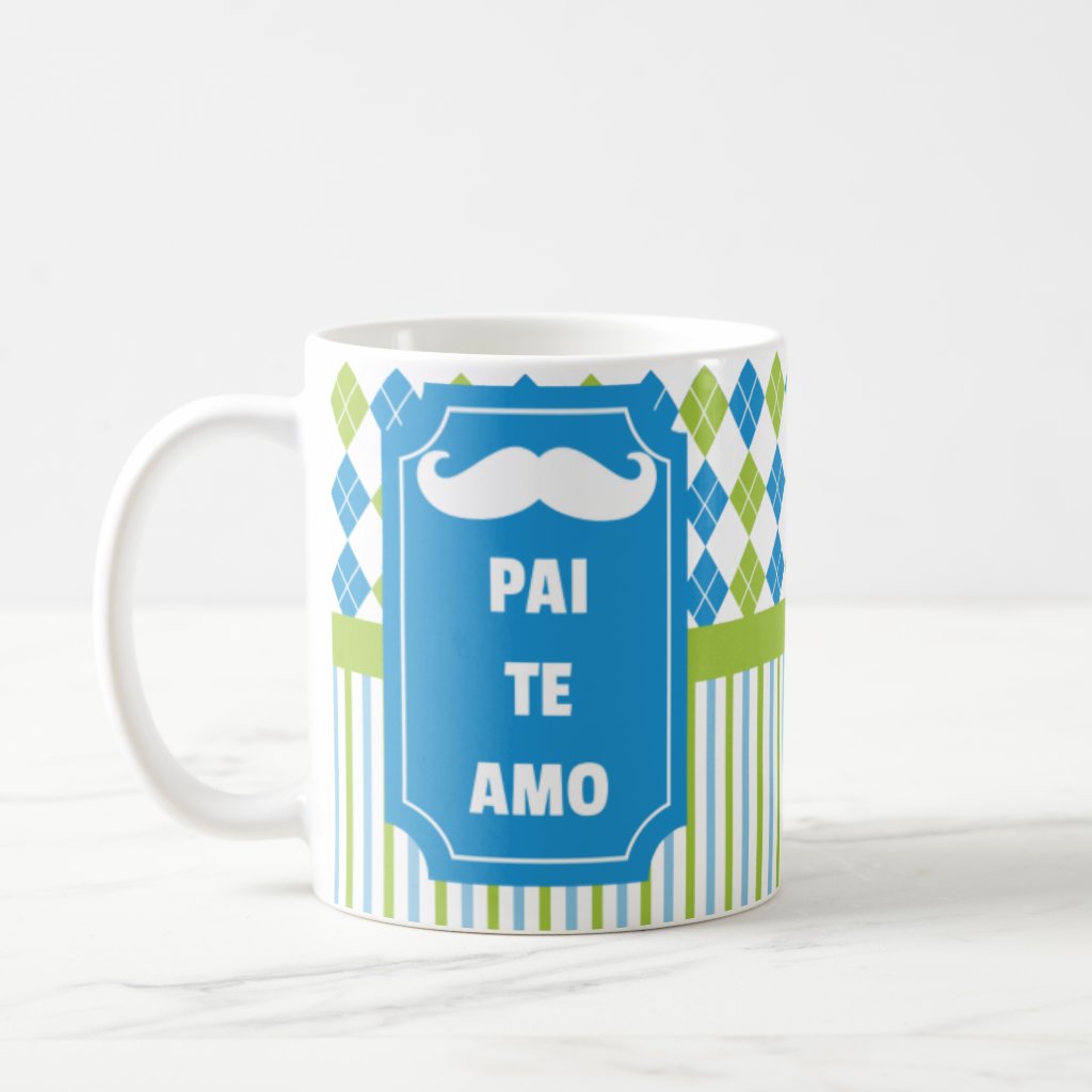 Caneca Presente Criativo Pai Te amo Dia Dos Pais - Família (Pai)