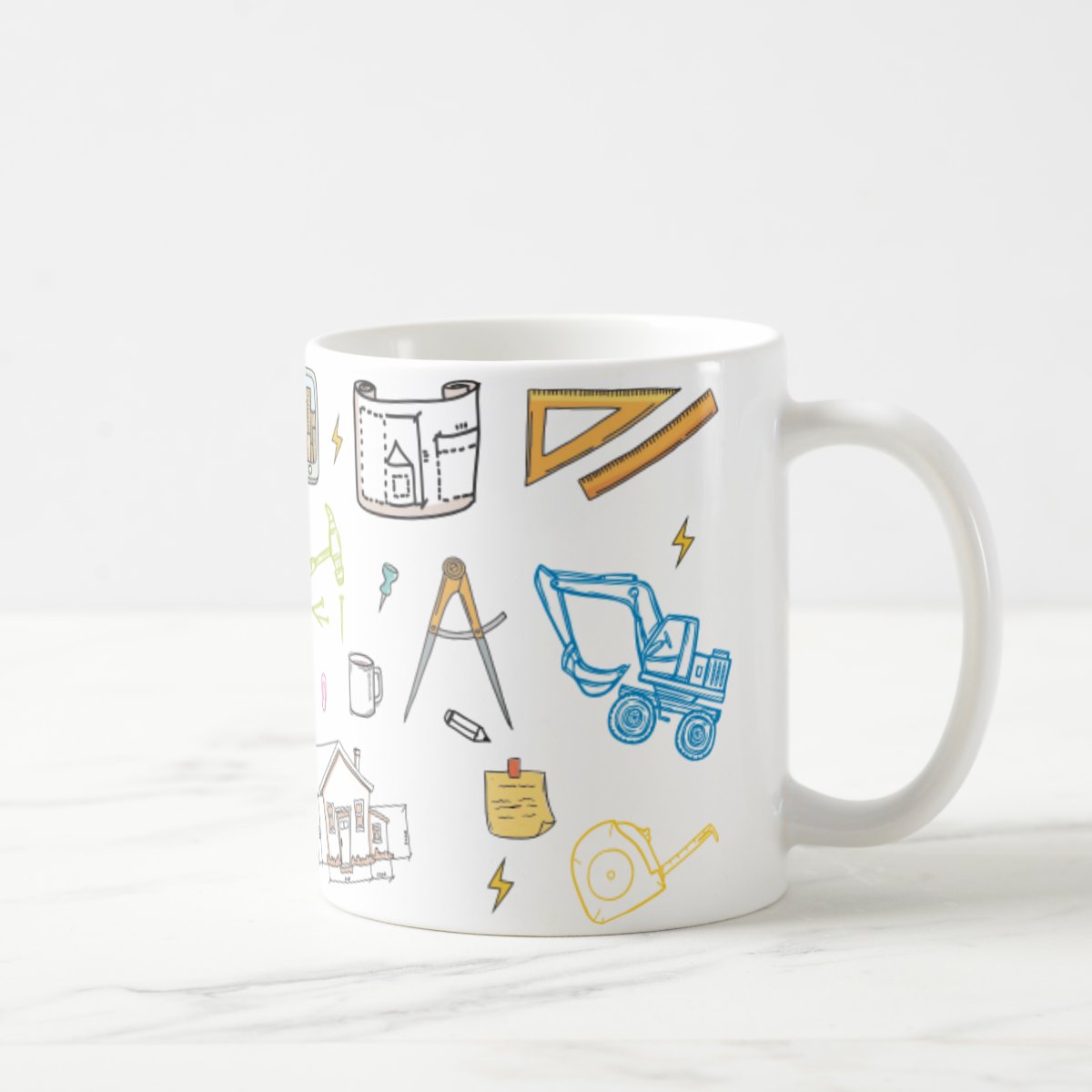 Caneca Presente Personalizado Profissão Engenharia Civil