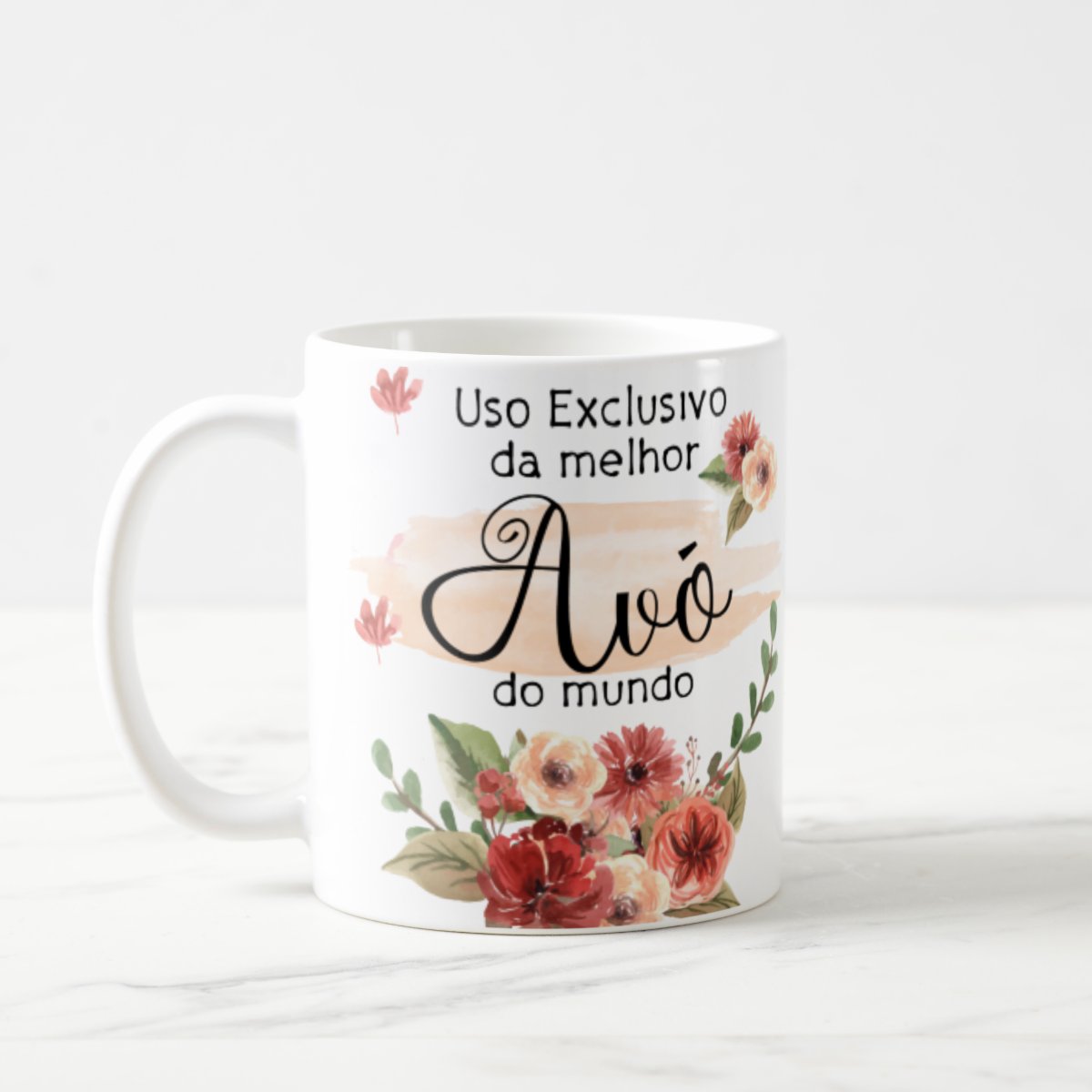Caneca Presente Especial Dia das Mães para Melhor Avó