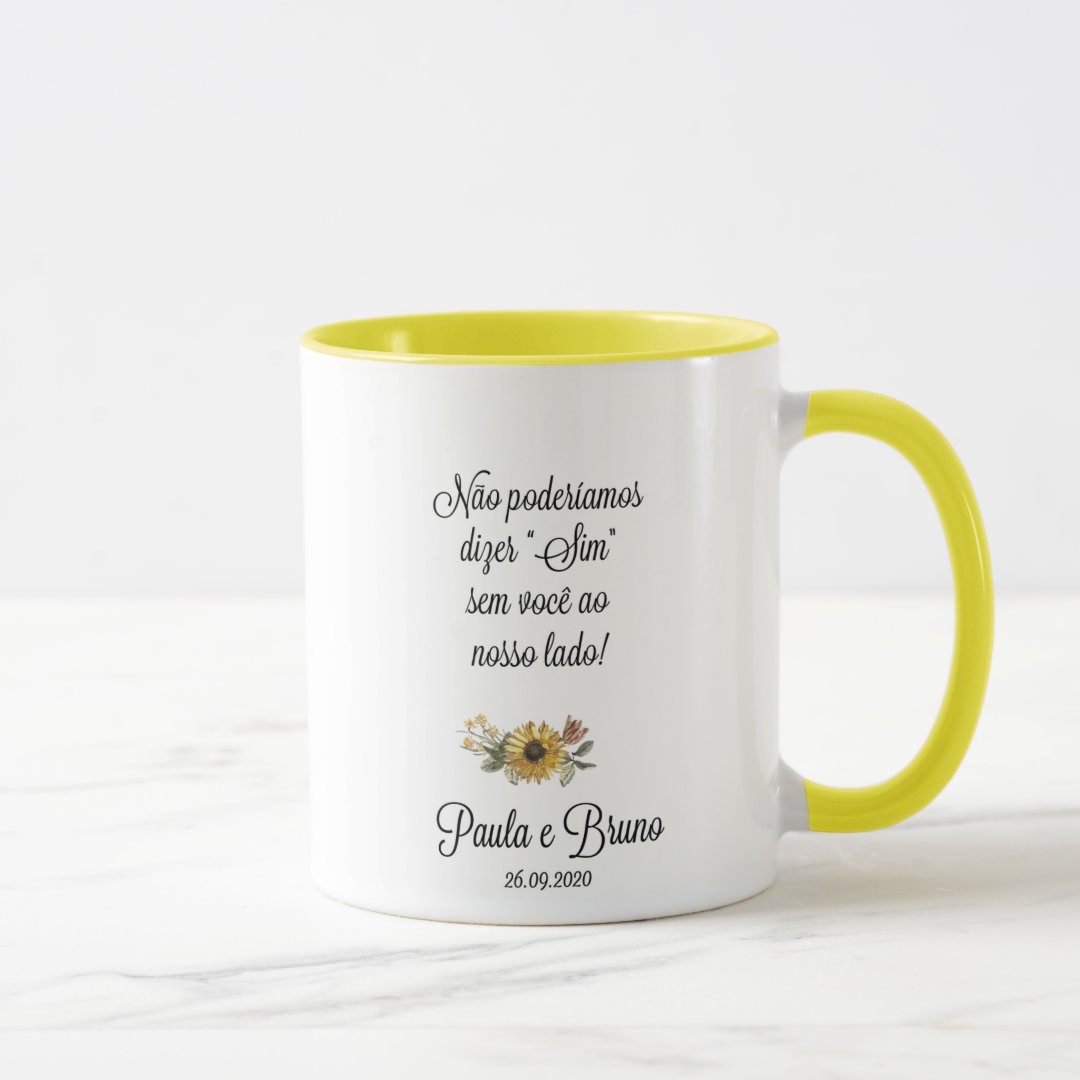  Caneca De Casamento