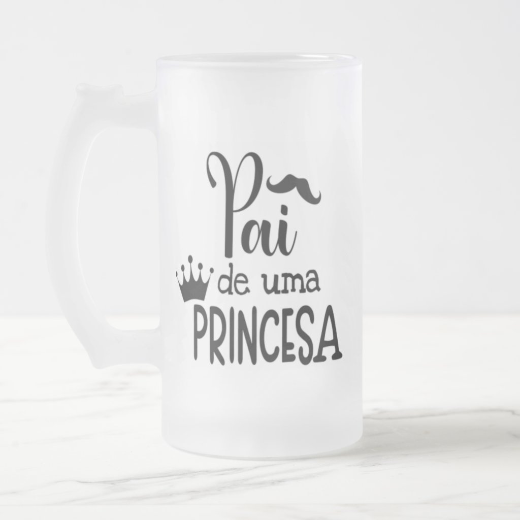 Copo De Cerveja Pai Cervejeiro Presente Dia Dos Pai Menina
