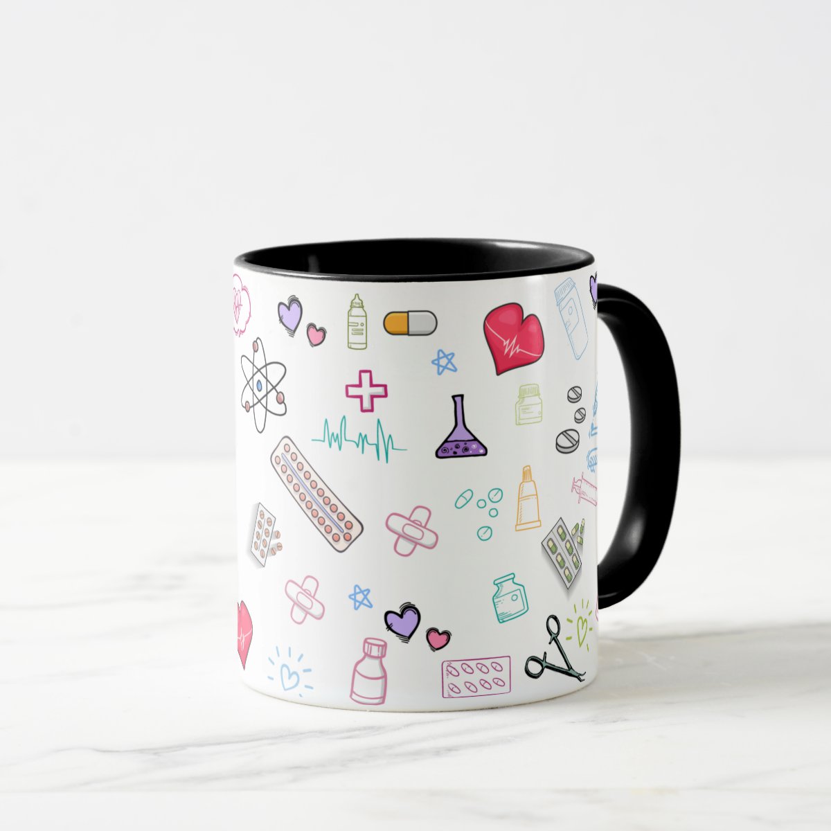 Caneca Profissão Farmácia Presente Criativo Farmacêutica