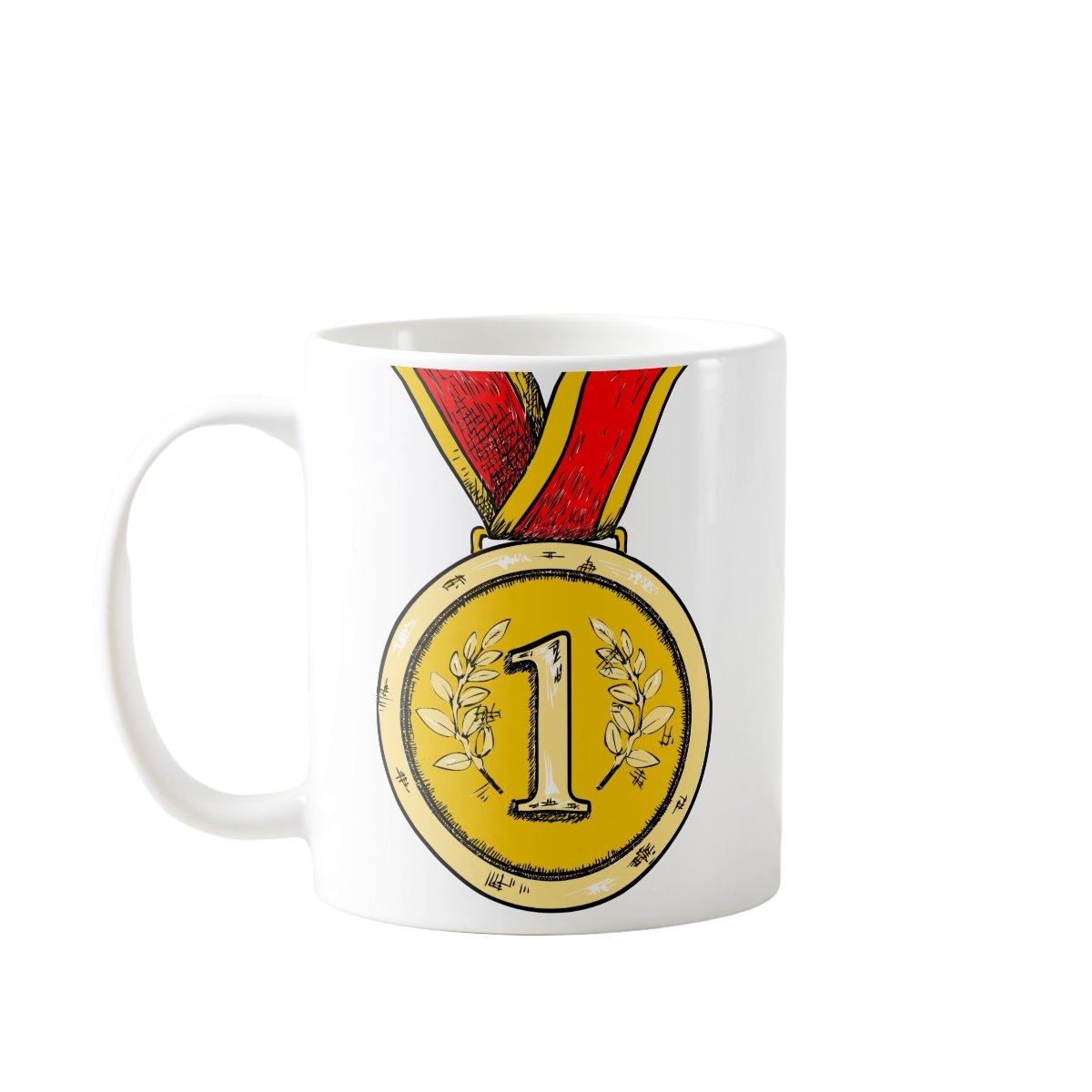Caneca Personalizada de Presente para a 1° Campeã Parabéns - Outros (1° Campeã )
