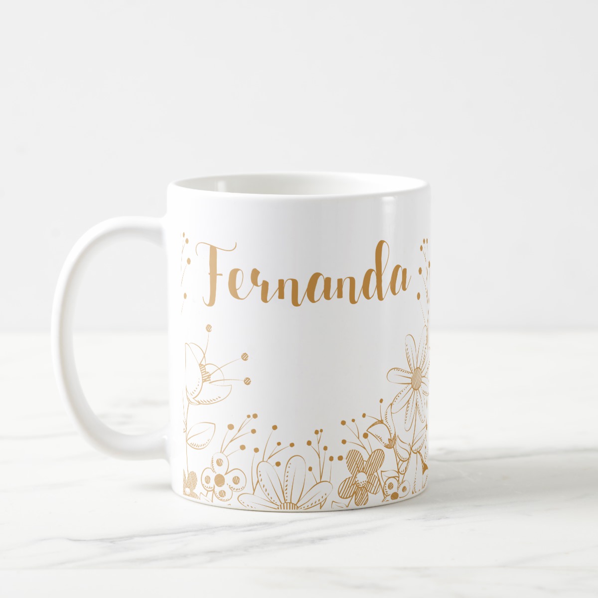 Caneca Feminina Presente de Aniversário Nome Personalizado - Outros (Aniversário)