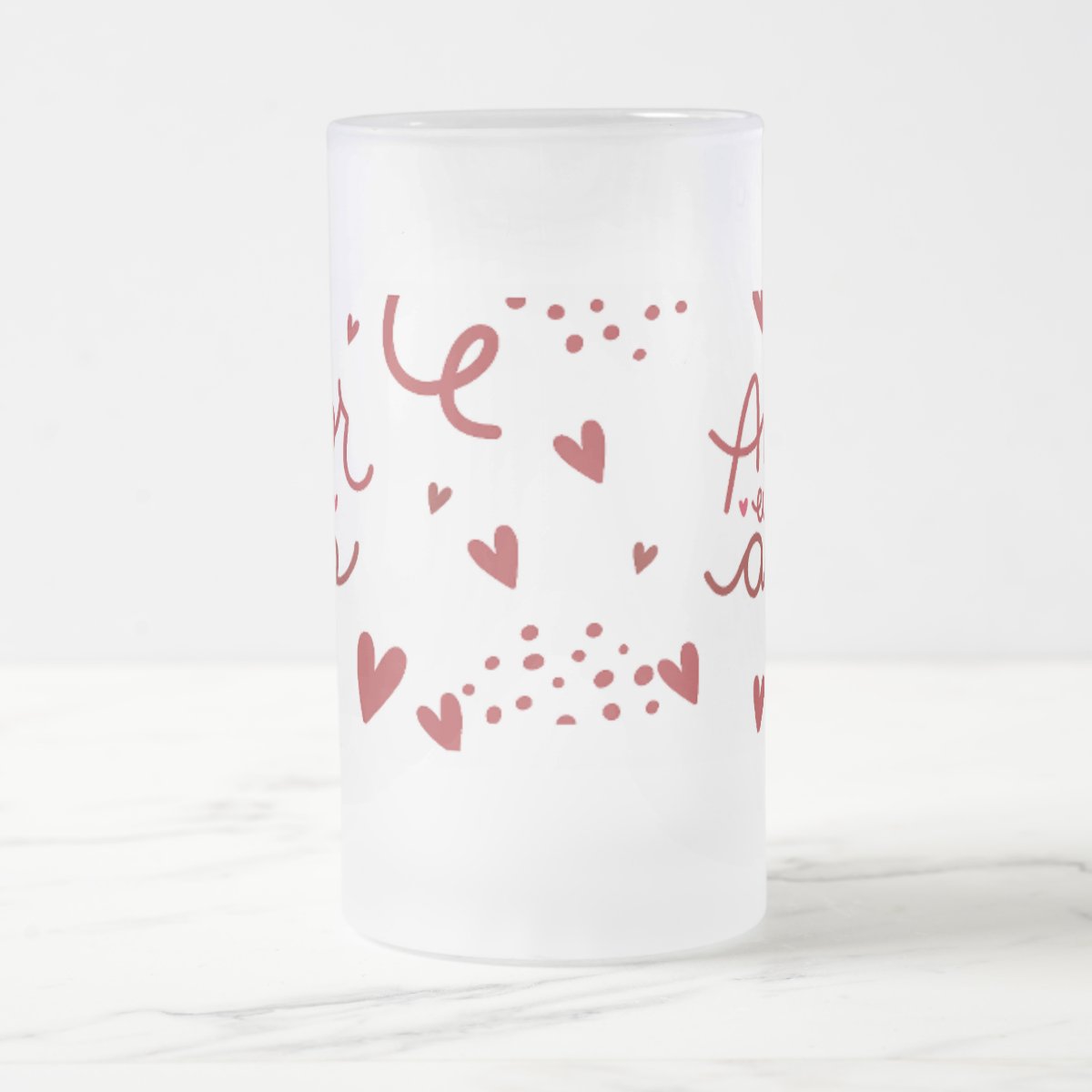 Copo de Cerveja Personalizado em Comemoração Amor Eu Te Amo