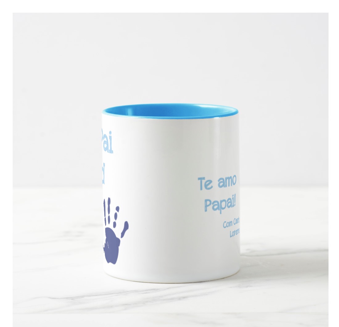 Caneca Meu Pai Presente Filho Dia dos Pais com Nome