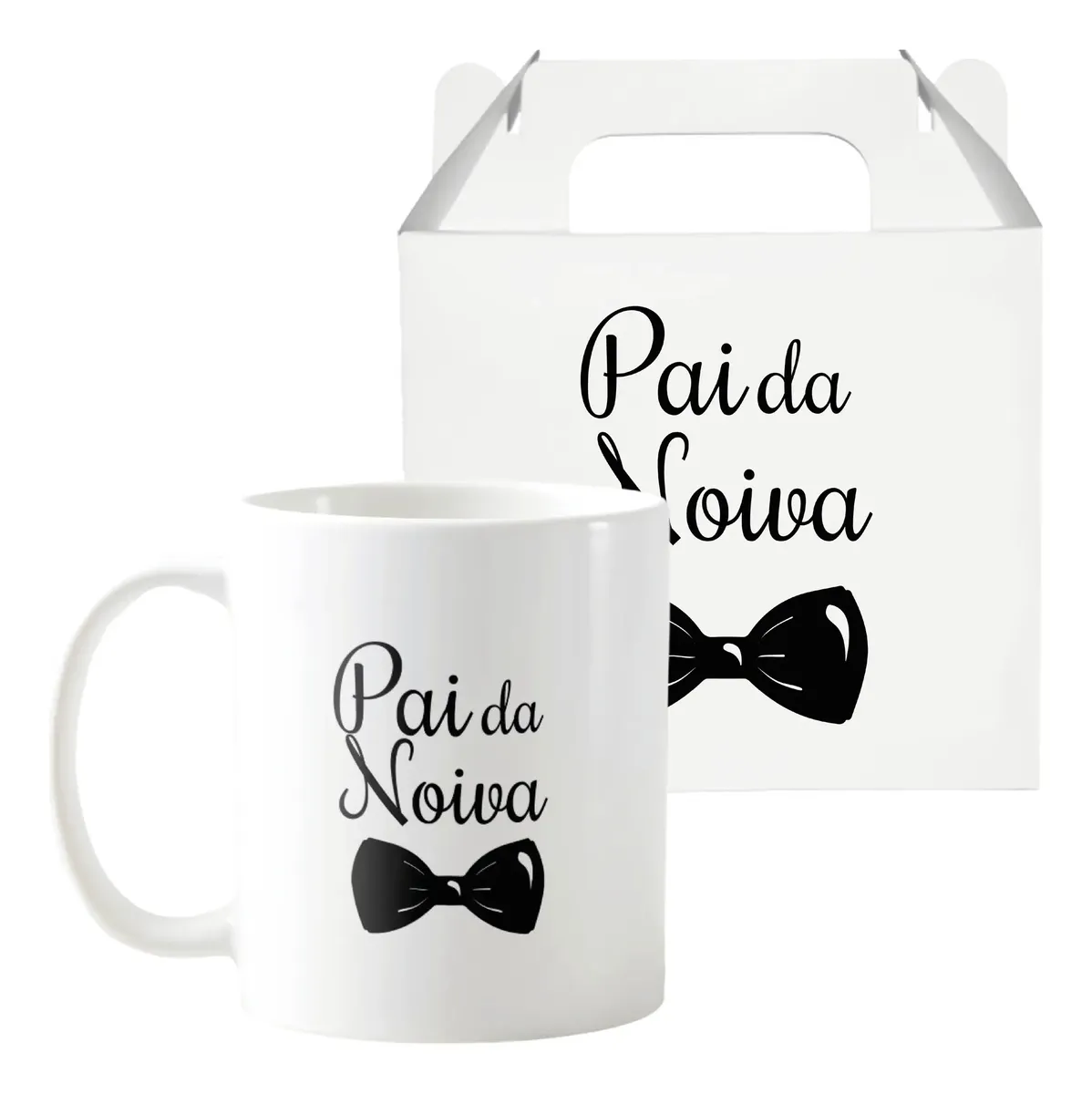Caneca Personalizada Pai Da Noiva Lembrança De Casamento - Casamento (Noiva)