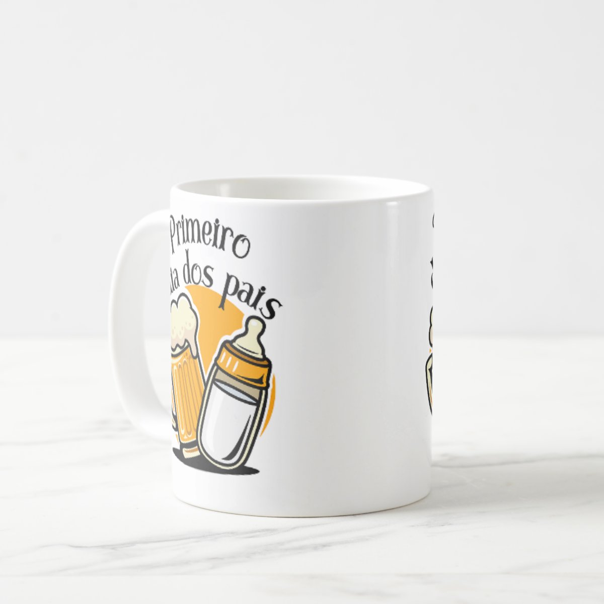 Caneca Pai Cervejeiro Presente Primeiro Dia Dos Pais