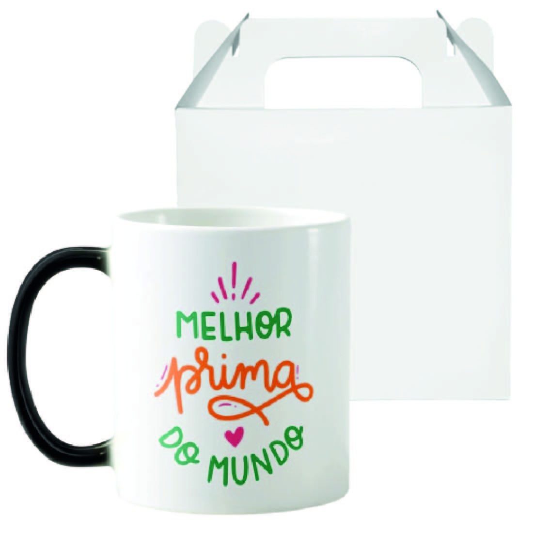 Caneca Mágica Presente Criativo Especial para Melhor Prima