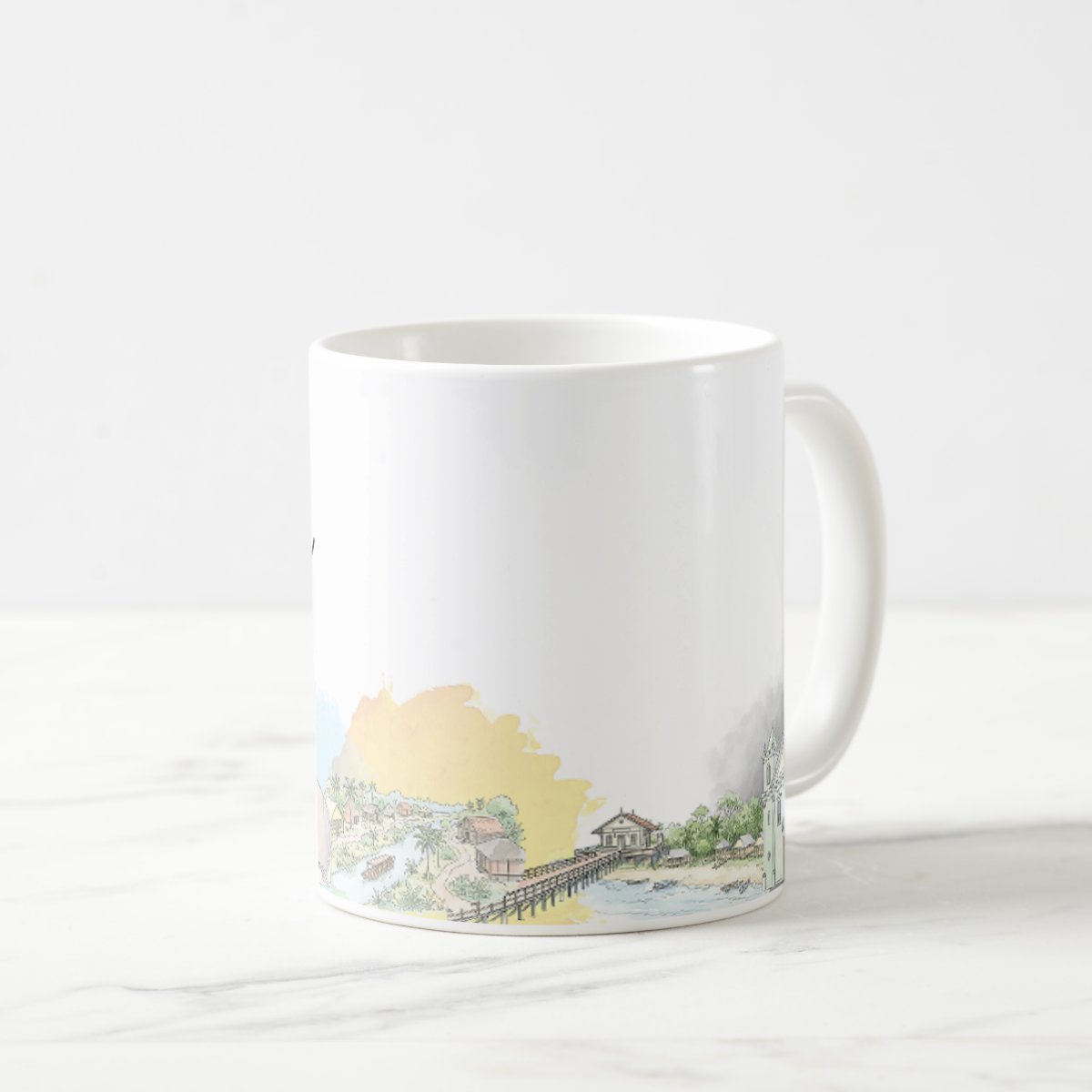 Caneca Personalizada Amapá Lembrança Cidade Macapá