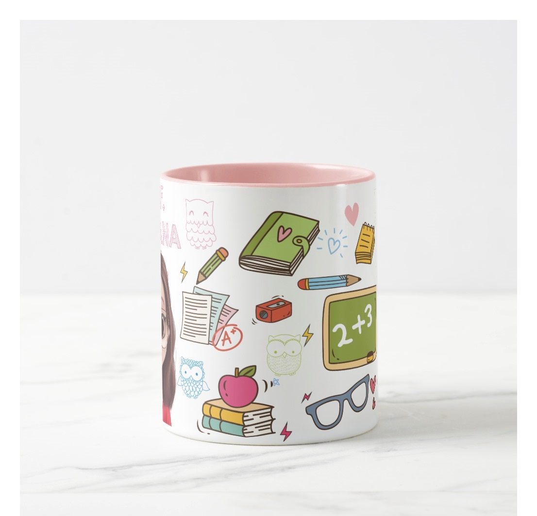 Caneca Personalizada Presente Pedagogia Professora Infantil