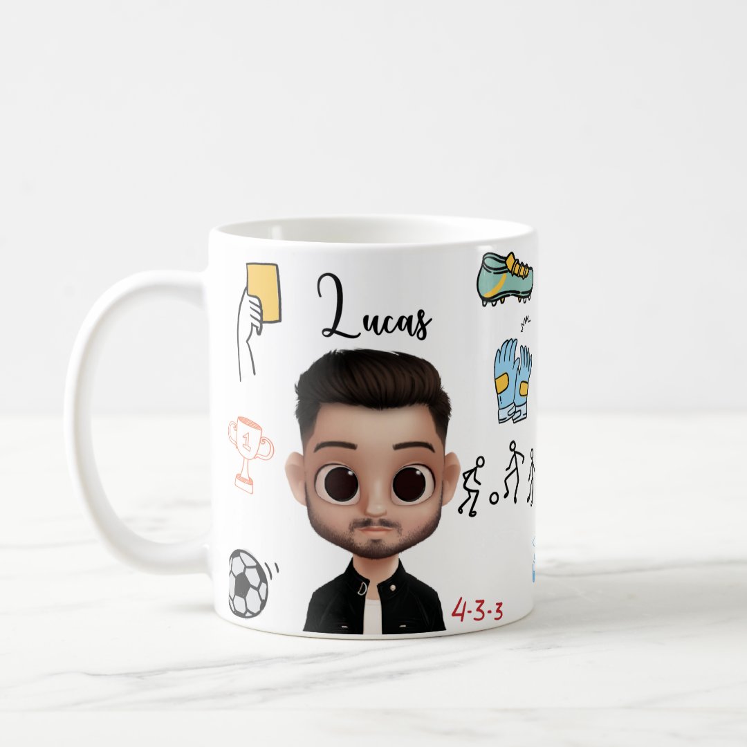 Caneca Futebol Presente Professores Técnico de Futebol