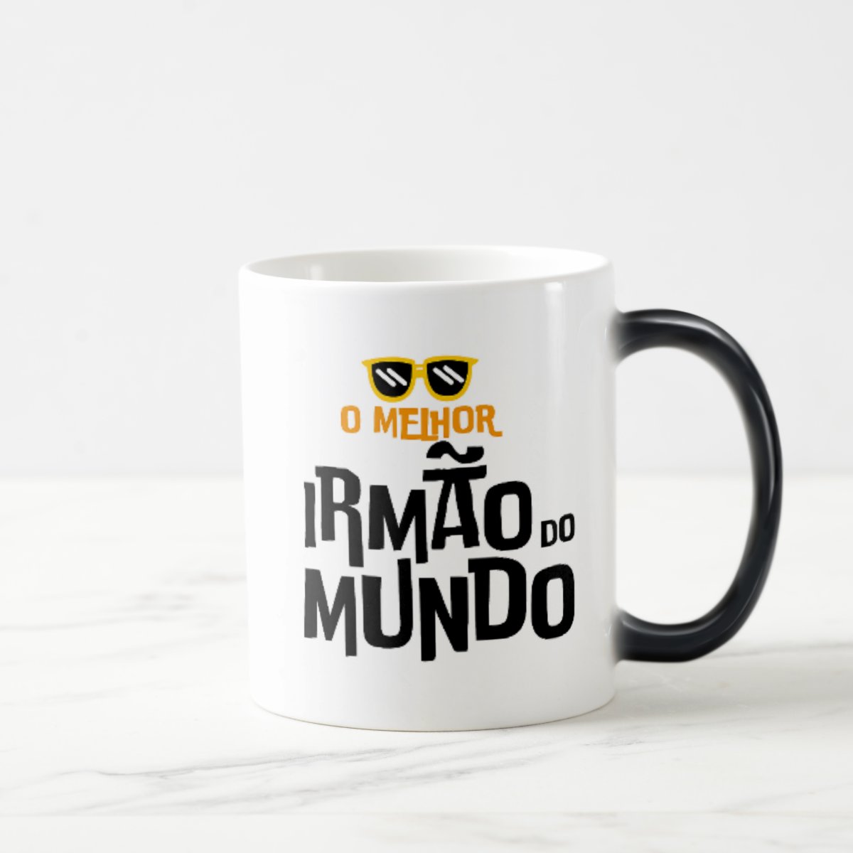 Caneca Mágica Criativa Presente Divertido para Melhor Irmão