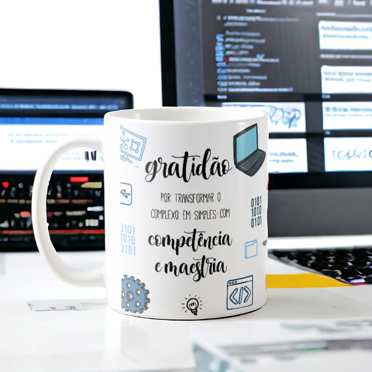 Caneca Tecnologi Presente Pronta Entrega Time Tecnologia Ti