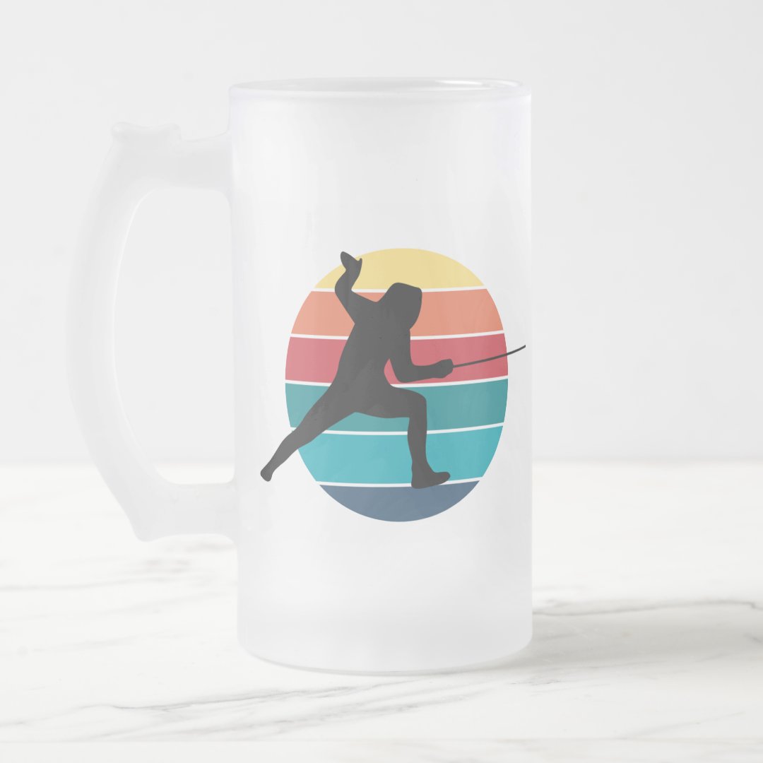 Copo de Cerveja Chopp Presente Atleta Esporte Esgrima - Hobbies (Esportista)