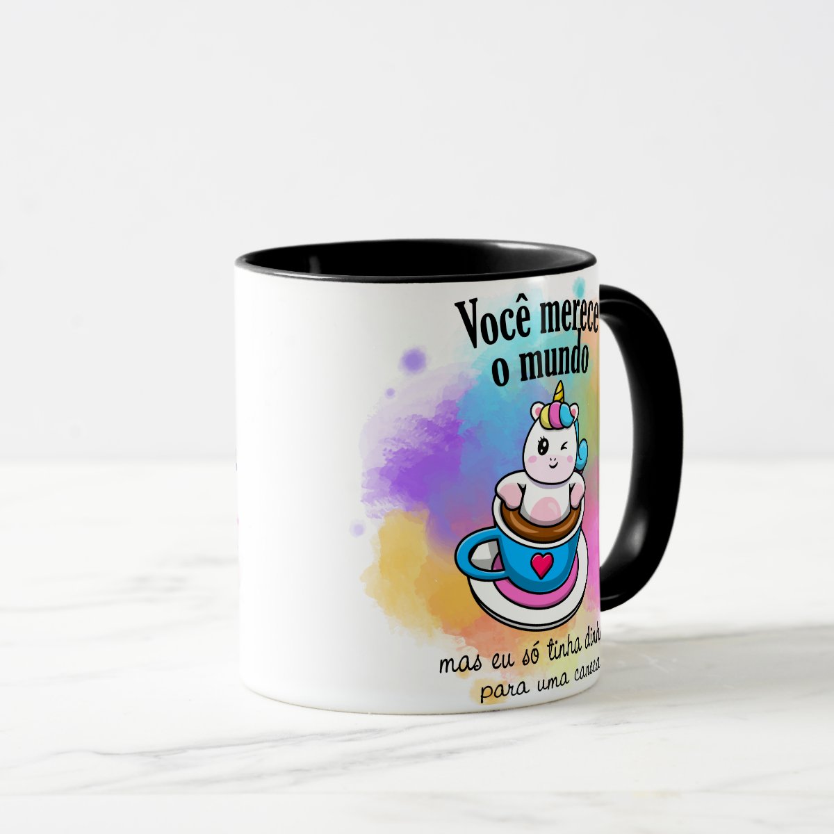 Caneca Personalizada com Frase Engraçada Presente Natal