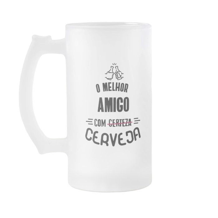 Caneca Cerveja Melhor Amigo Com Certeza