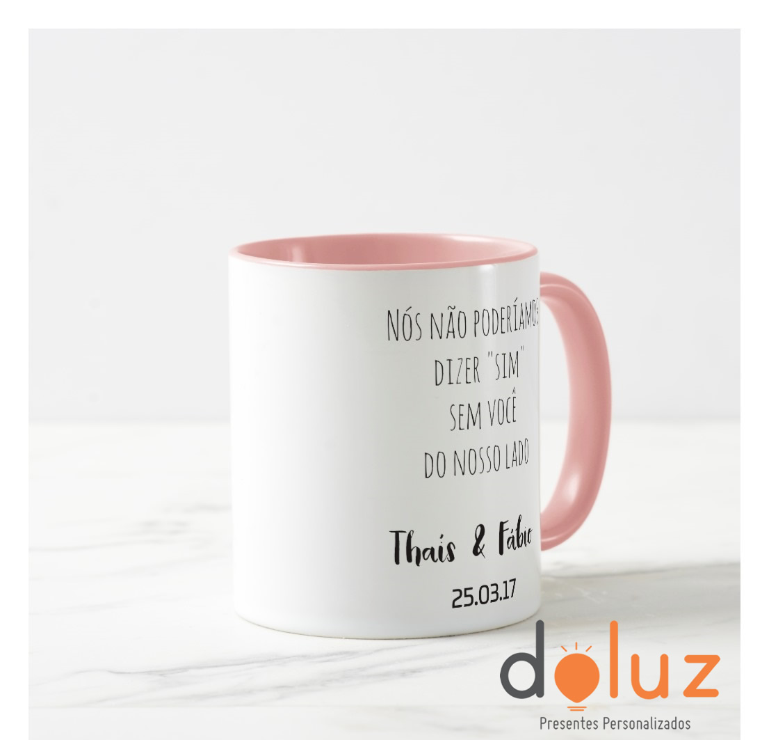 Caneca Casamento Avó Presente Personalizada Com Nome