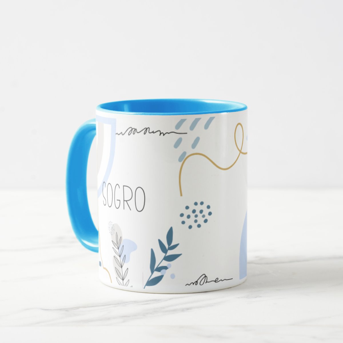 Caneca Masculina Minimalista Presente Segundo Pai Sogro