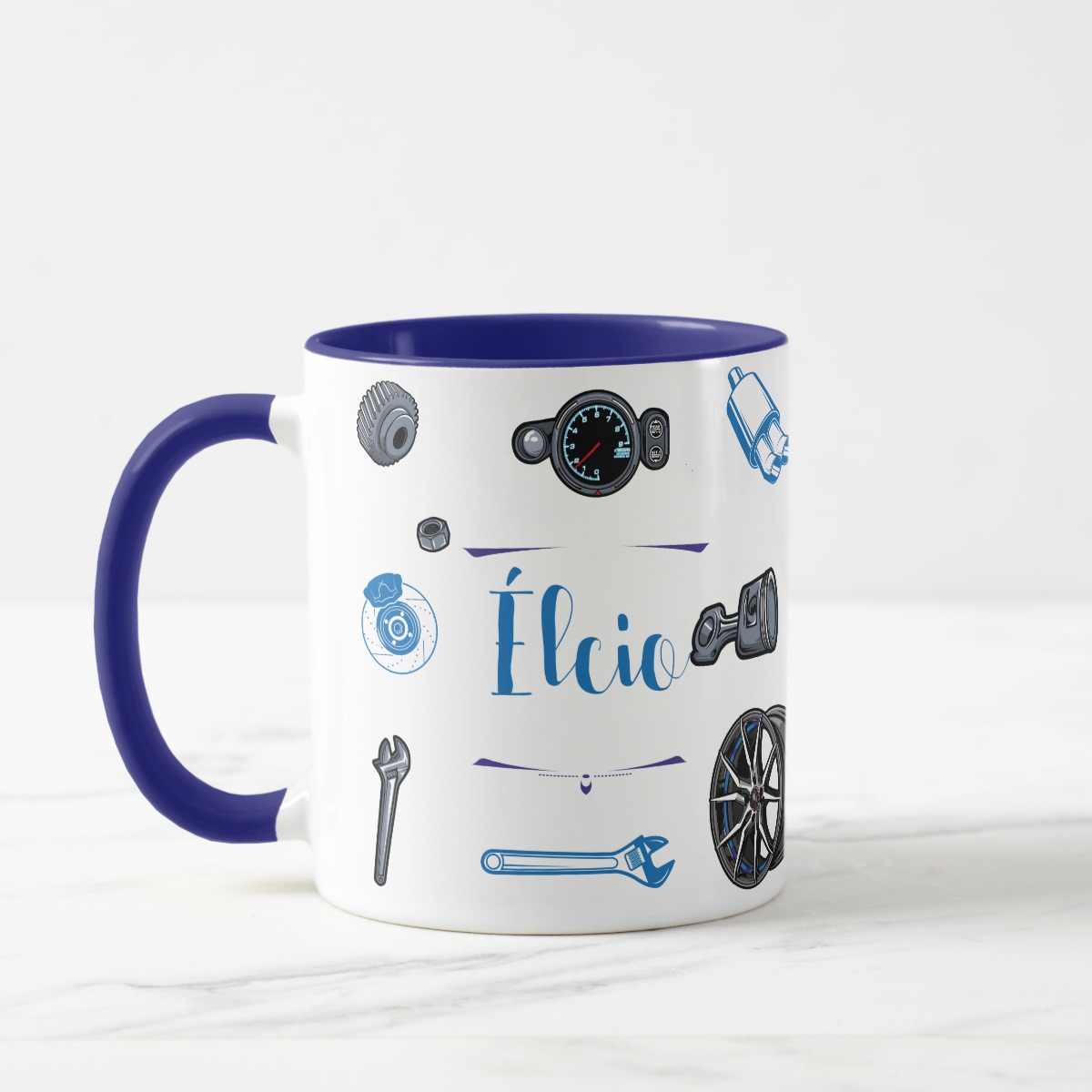 Caneca Personalizada Profissão Mecânico Carros (Mecânica)